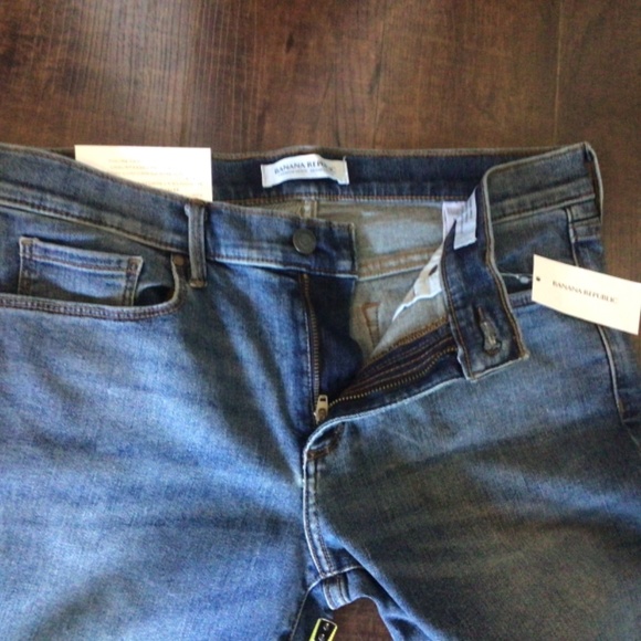 NWT Ladies Skinny Crop mid Blue jeans sz petite 30 with 25” inseam - Picture 12 of 12